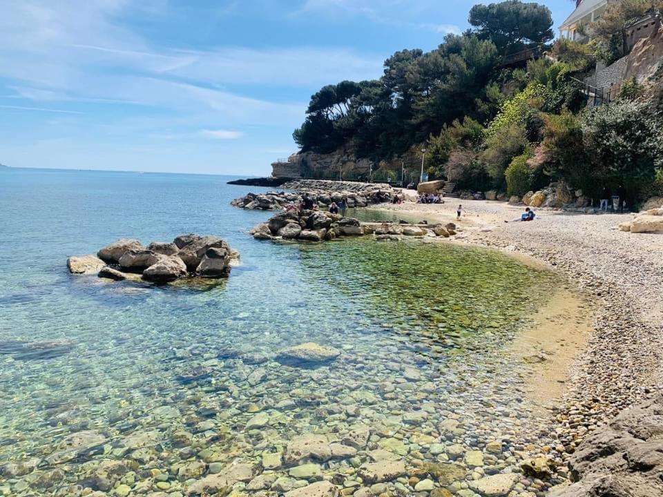 200m de la plage ,3mn du port à 50m du centre ville Carry-le-Rouet Exterior foto